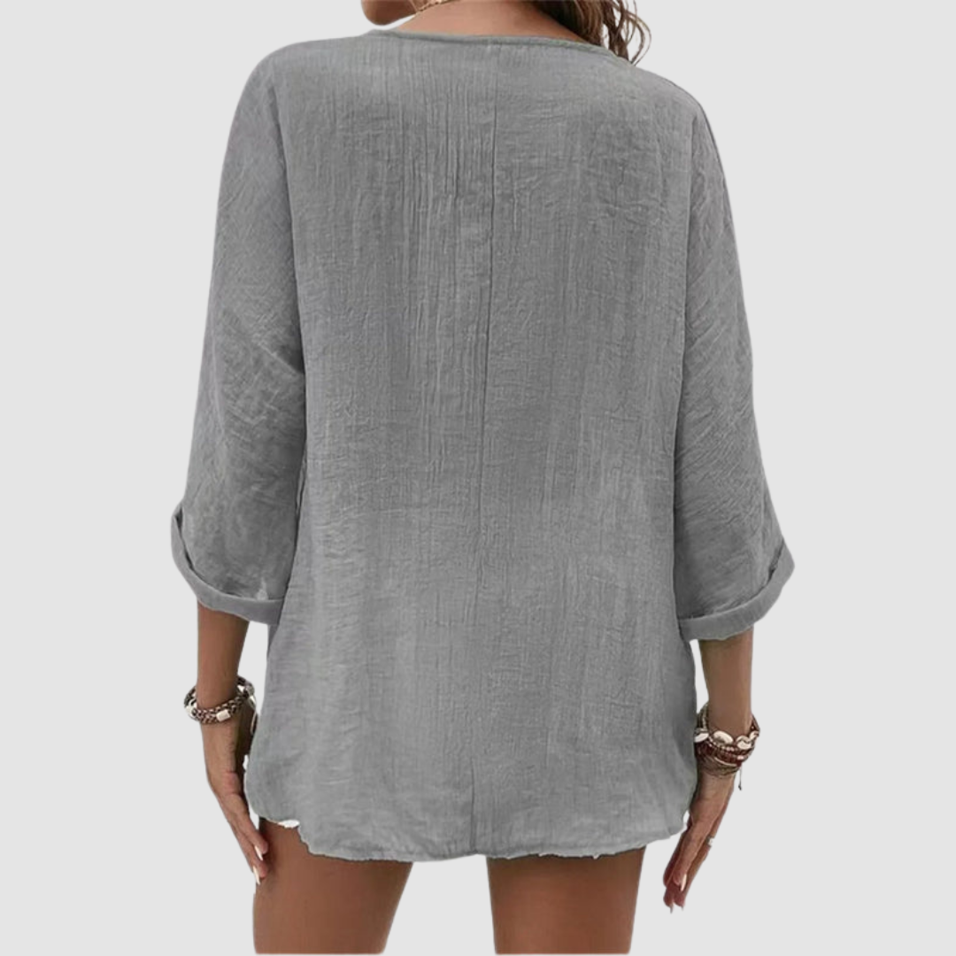 Monica™ Elegant Breathable Blouse