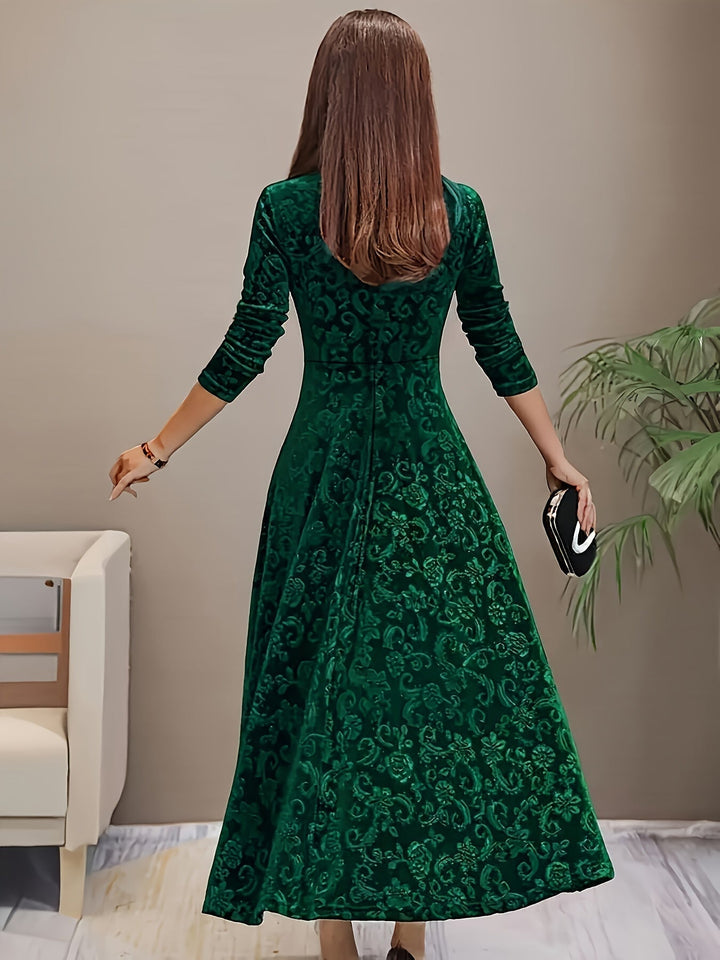 Nicola™ Elegant Velvet Dress