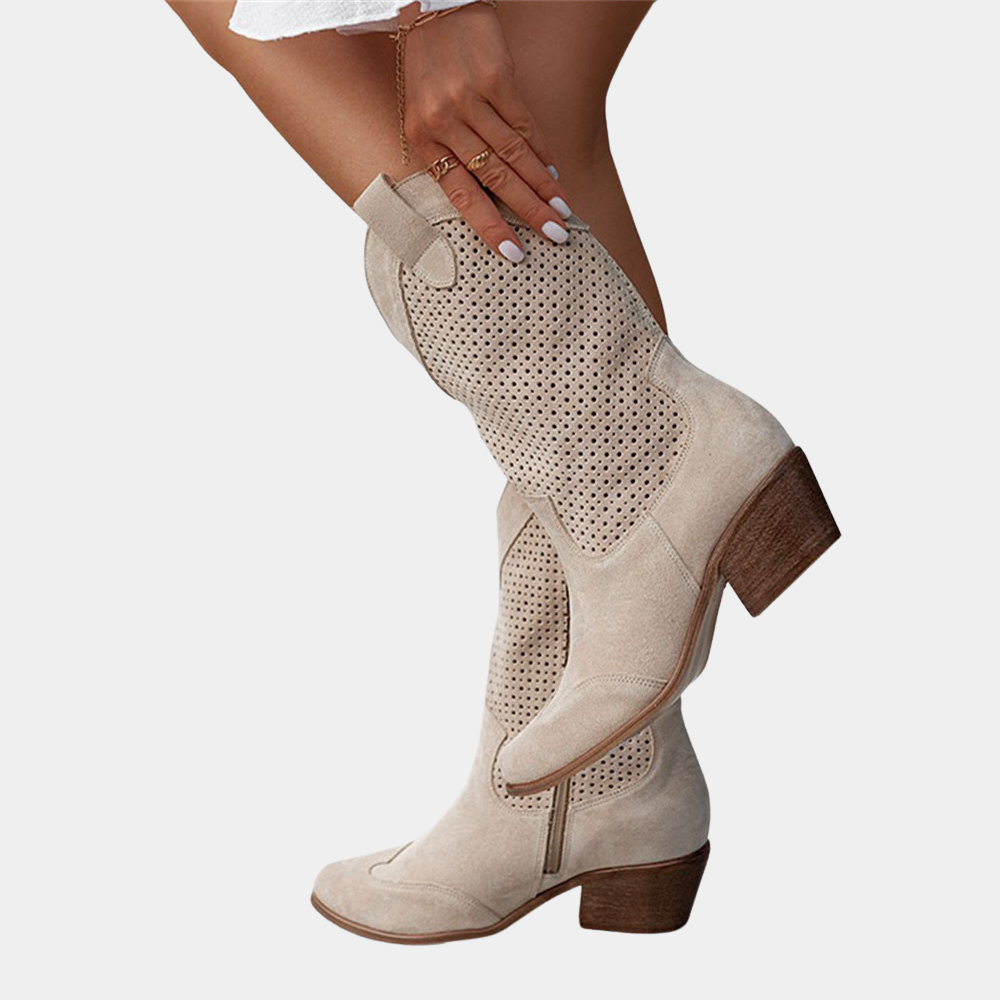 Rachelle™ Cowboy Style Orthopedic Boots