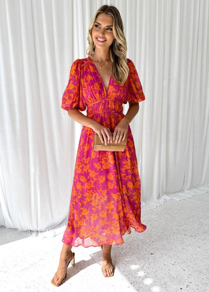 Ossie™ Floral Midi Dress