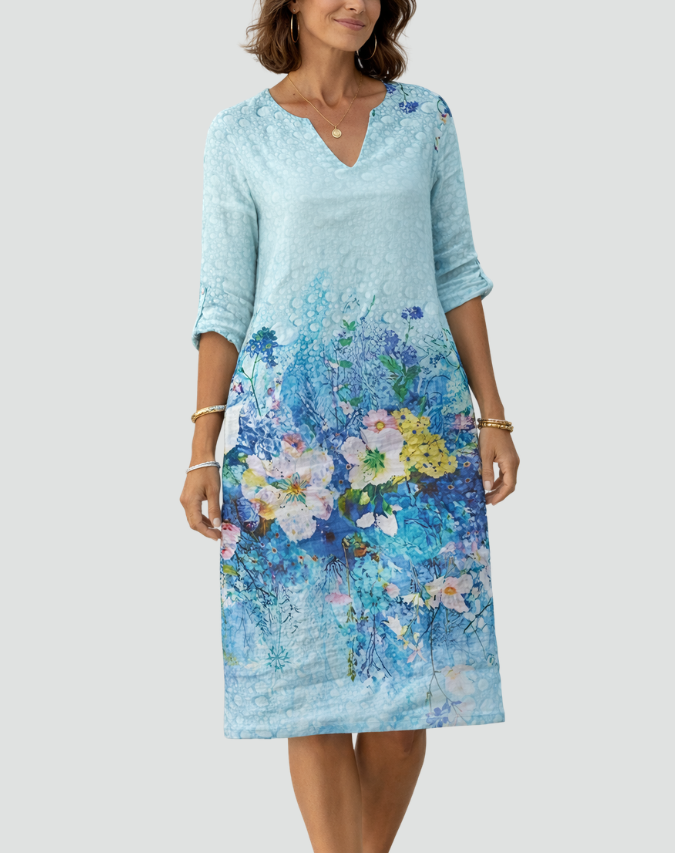 Alice | Floral-Print Mini Dress