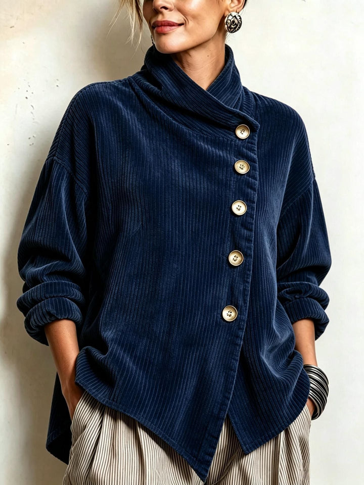 Alice | Ribbed Velvet Sweater