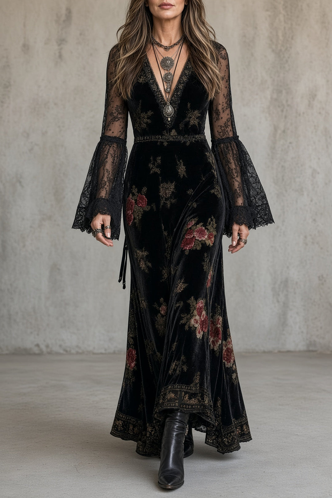 Natalie | Velvet Dress for Special Occasions