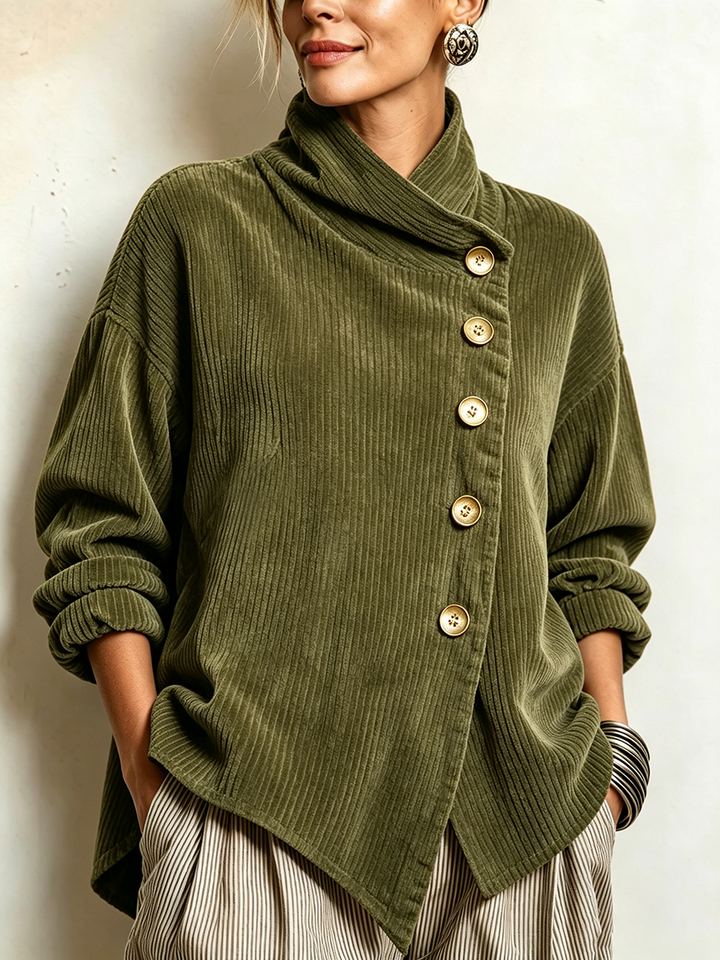 Alice | Ribbed Velvet Sweater